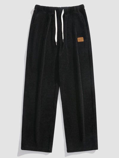 Straight Leg Corduroy Pants
