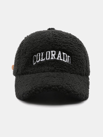 Colorado Embroidery Teddy Plush Baseball Cap