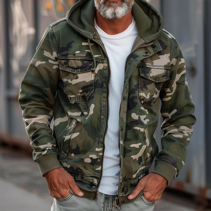 Sami | Veste à motif camouflage