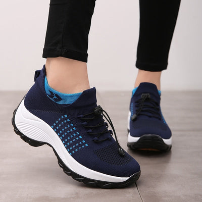 Chaussures confortables pour femmes avec support à coussin d'air pour réduire la tension du dos et des genoux