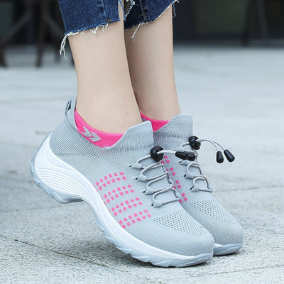 Chaussures confortables pour femmes avec support à coussin d'air pour réduire la tension du dos et des genoux